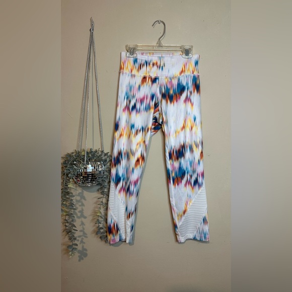 tek gear Pants - Tek Gear drytek Leggings with Multicolor Pattern small pocket in waist